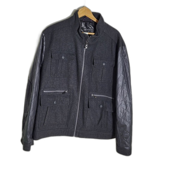 Mens Wool Blend  Utility Jacket - XXL - Picture 1 of 5